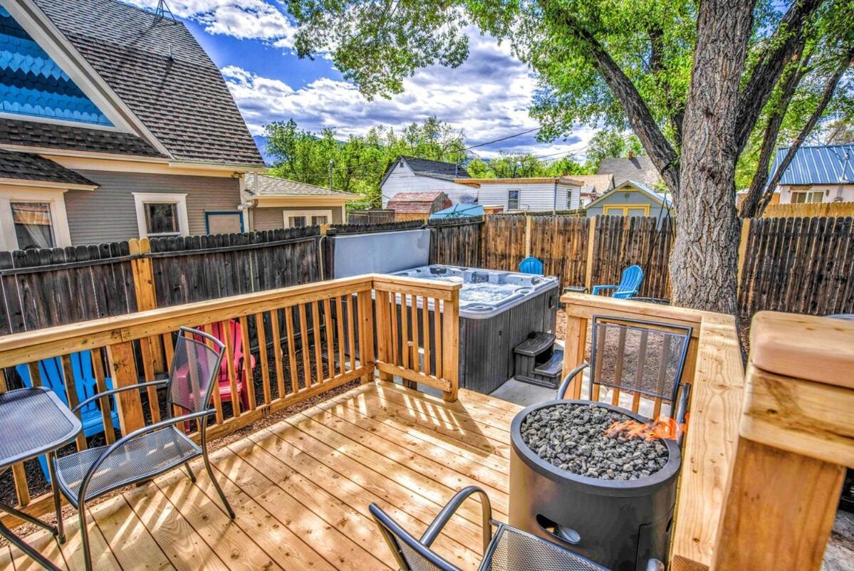 The Vibrant Victorian Hot Tub & Fire Pit In Occ Villa Colorado Springs Kültér fotó