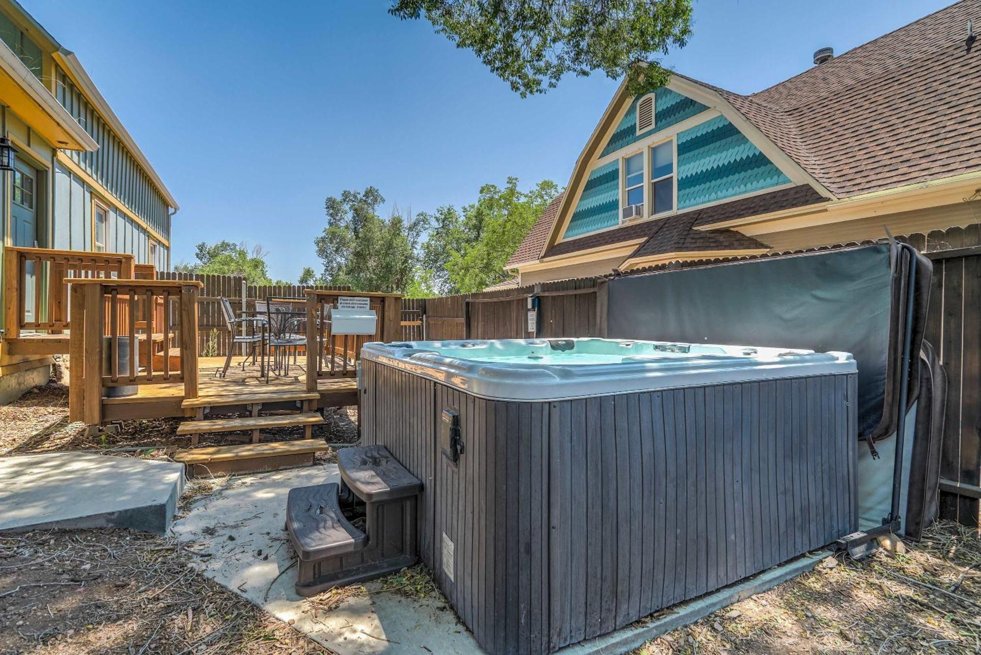 The Vibrant Victorian Hot Tub & Fire Pit In Occ Villa Colorado Springs Kültér fotó